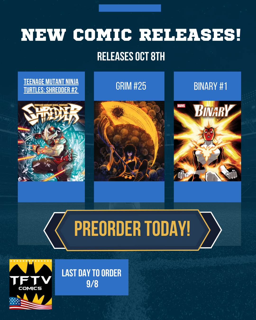October 8th Releases!